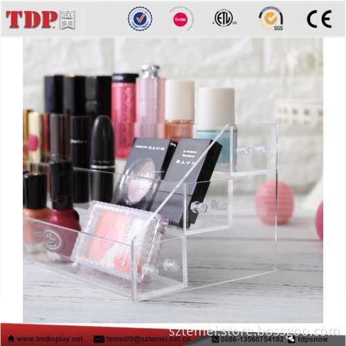 3 Tier Acrylic Nail Polish Stand Storage Organizer Cosmetic Display Holder Case